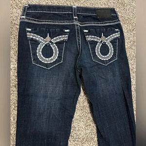 Big Star Maddie Bootcut Women's Blue Jeans in like new condition 30in inseam
